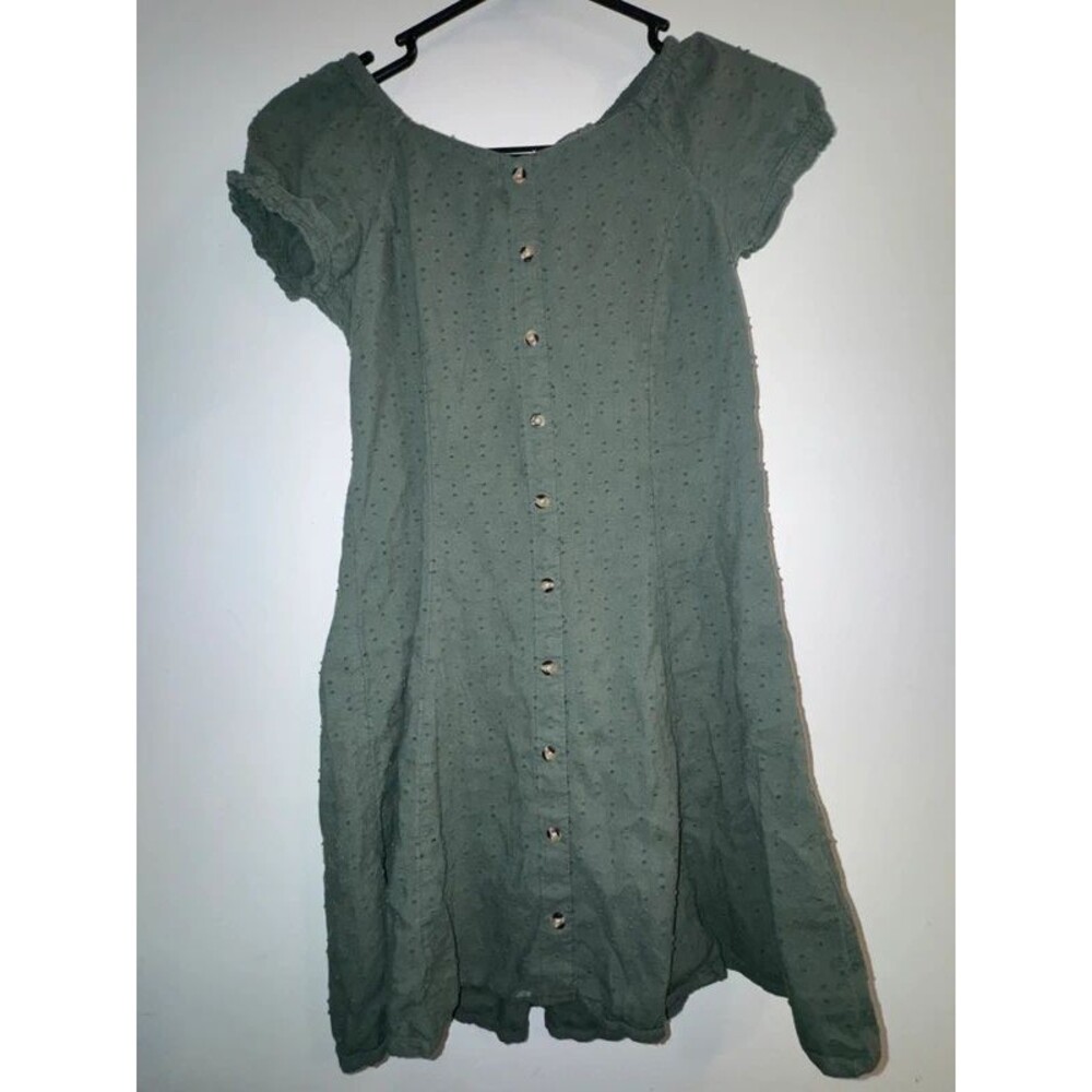 Girls Dark Green SO Dress-Size 8